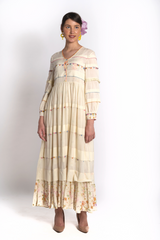 Mogra Pleated Dress