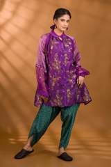 FALSA FLORAL LONG TOP WITH BER PATIALA PANTS