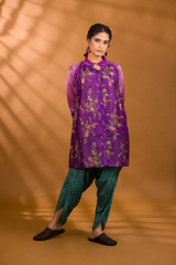 FALSA FLORAL LONG TOP WITH BER PATIALA PANTS