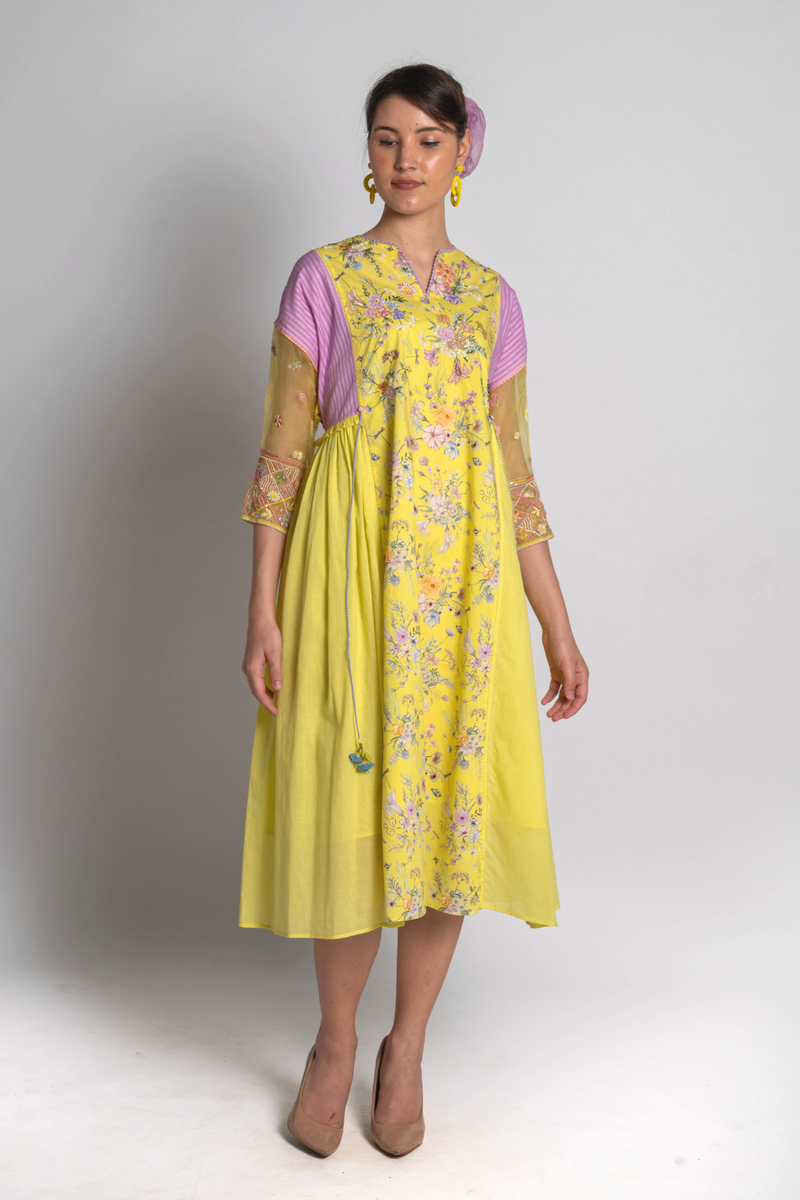 Basant Floral Printed Dress