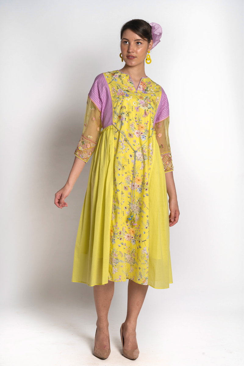 Basant Floral Printed Dress