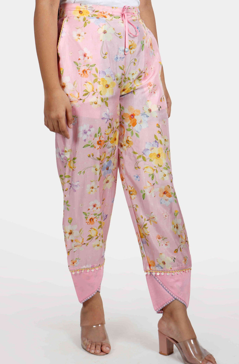 Gulaab Tulip Hem Pants