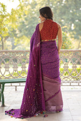 FALSA FLORAL SAREE