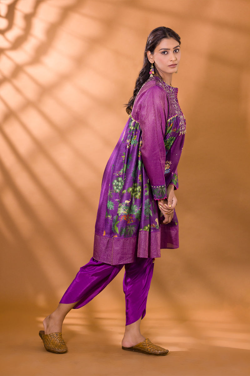 FALSA SAFARI KURTA WITH PATIALA PANTS