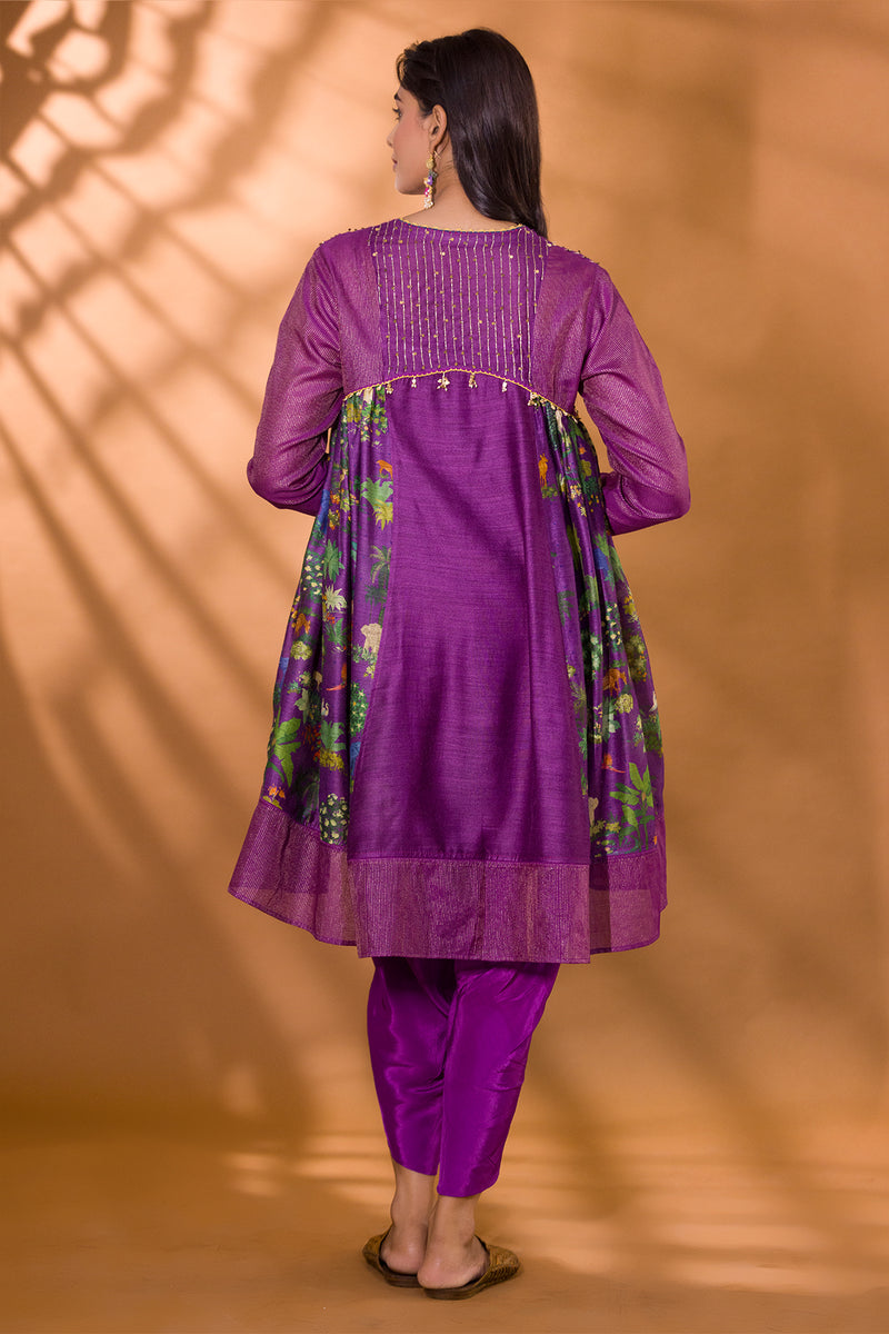 FALSA SAFARI KURTA WITH PATIALA PANTS